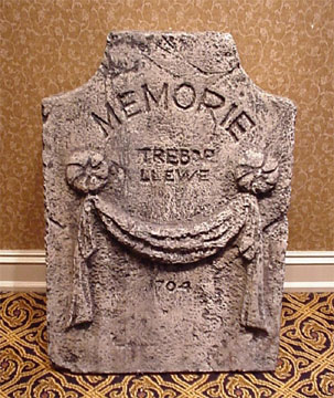 Headstone from 'inside'...